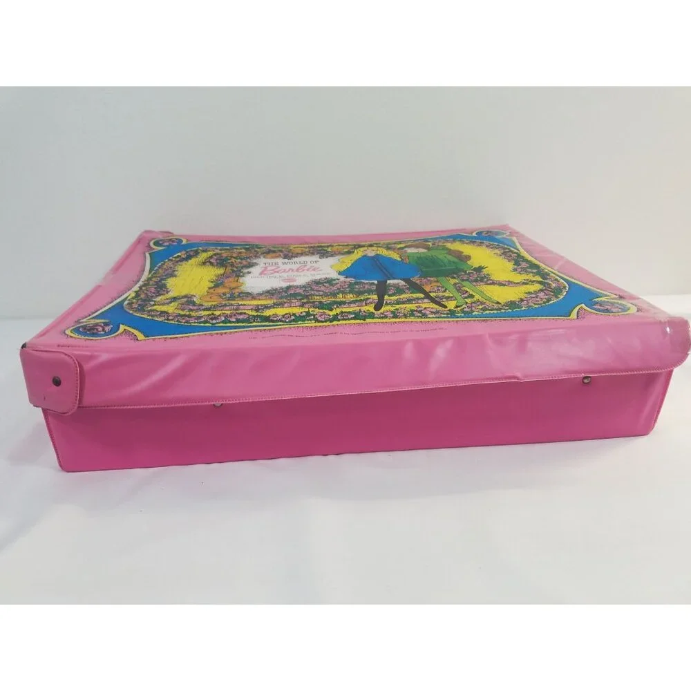 Mattel World of Barbie Double Doll Case 1968 Vintage Case ONLY